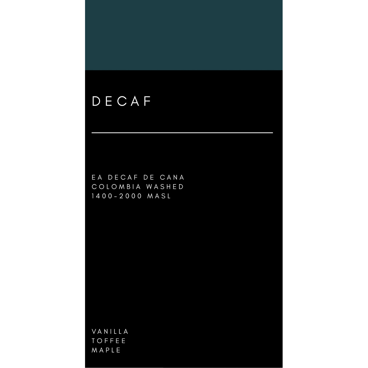 Colombia - EA Decaf De Caña
