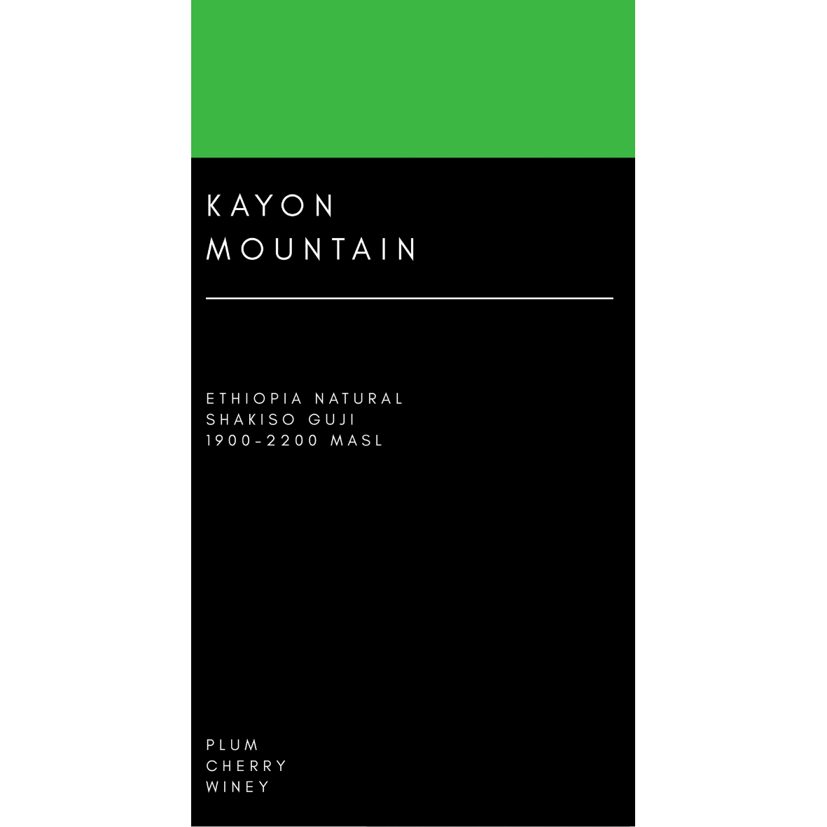 Kayon Mountain - (Ethiopia - Natural)