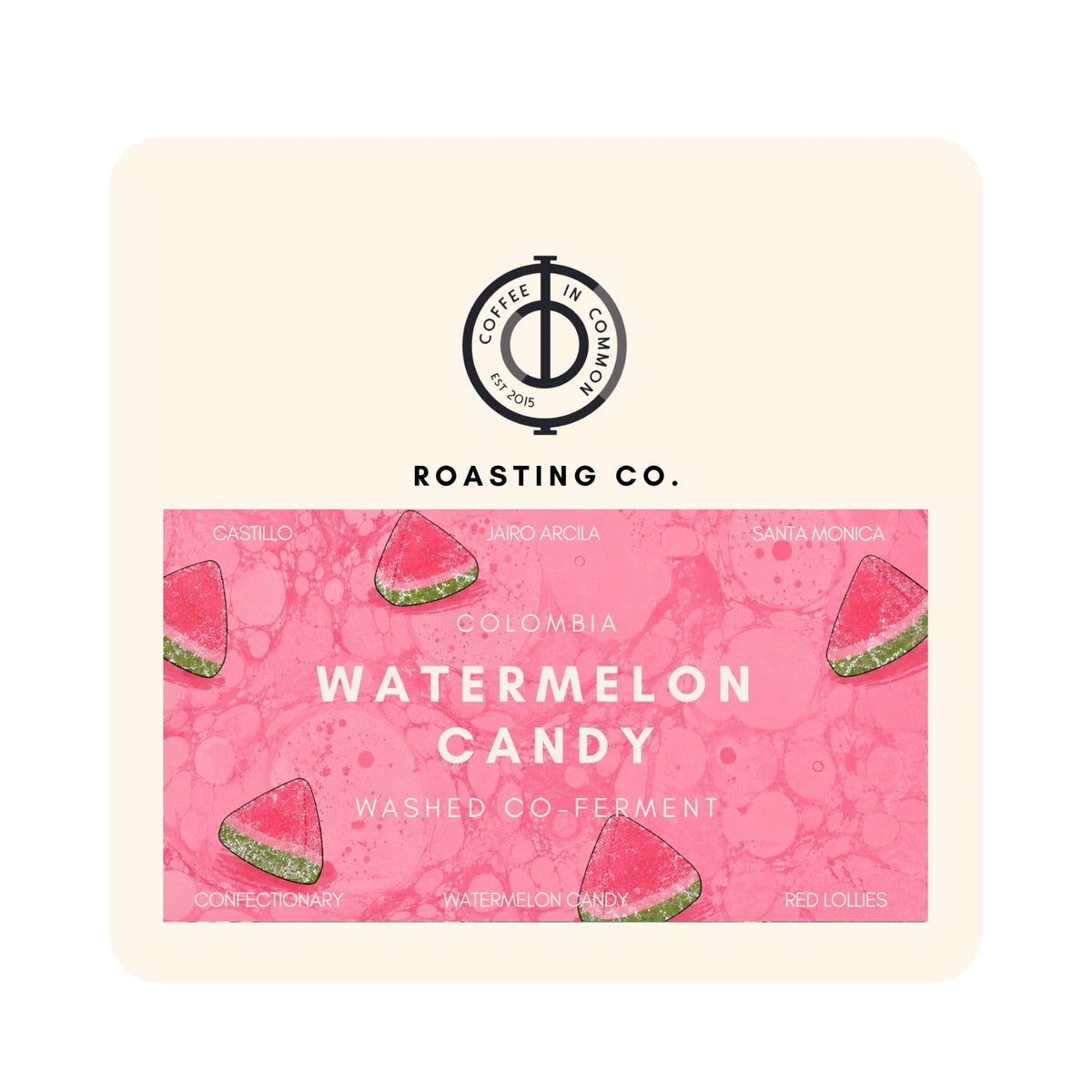 Kaffer Watermelon frozen coffee menu – Coffee in Common